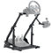 Minneer Racing Wheel Stand Lenkradständer Ultra-stabil 4 Stützarme passend für Logitech G25 G27 G29 G920 Thrustmaster T300RS,Rennsimulator Cockpit KEINE Lenkradpedale
