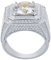 Sterling 925er Silber Iced Out Ring - PALATIAL - 10