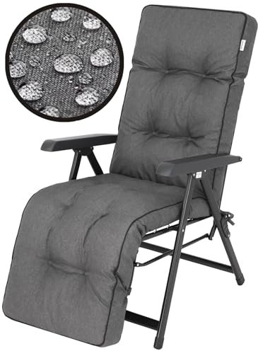Sales Core Bankauflage für Gartenmöbel |Graphit - 160 x 50 x 8 cm| Sitzkissen Sets Outdoor Palettenkissen Hollywoodschaukel fur Balkonmöbel Stuhlauflage Gartenschaukelkisse Sitzunterlage Bankkissen