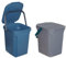 Solent Plastics 10 Litre Organic Waste Food Compost Caddy with Handle (Grey)