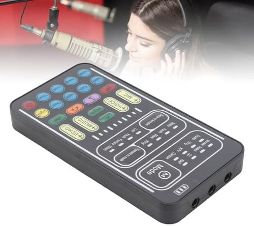 Changeur de Voix, Changeur de Voix Scream Changeur de Voix Halloween Mini Carte Son d'enregistrement Portable avec Machine d'effets Multifonctions Sonores pour Ordinateur