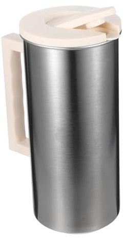 Zerodeko Jarra De Agua Fría 6l Acero Inoxidable Gran Capacidad Perfecta Para Reuniones