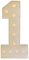 LKHDONG LED Zahlen Lampe, Nummer Beleuchtete - 0 1 2 3 4 5 6 7 8 9, Ziffern Lampen, Digitale Dekoration Licht Batteriebetrieben, Zahlendekoration für Geburtstag, Jahrestag Party, 100cm (1)