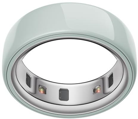 Oura Ring 4 Ceramic – Tide – Größe 9 – Smart Ring – Bestimme Deine Größe vor dem Kauf