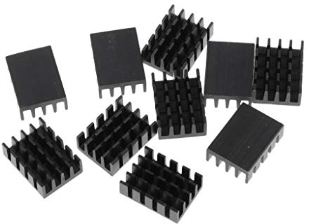 KBOLAE 10 Packs GPU CPU Thermal Heatsink Pad, 19x14x7mm, Black