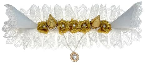Tmboryuu Anime Devil Horn Haarband mit Spitzenbesatz Design für Kostümpartys Erwachsene Frauen Mädchen Cosplay Kopfbedeckung für Party Wear Punk Haardekoration