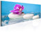 decomonkey Bilder Zen Spa 135x45 cm 1 Teilig Leinwandbilder Bild auf Leinwand Vlies Wandbild Kunstdruck Wanddeko Wand Wohnzimmer Wanddekoration Deko Blumen Natur Stein Bambus Lotus Buddha