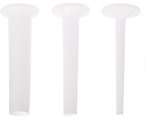 Sitrda (1set) 16cm - Plastic Sausage Filling Stuffing Tube For Handmade Meat Grinder Stuffer,Tube Diameters: 1cm, 2cm, 3cm
