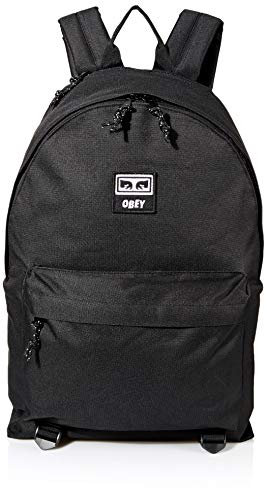Obey Herren Takeover Day Pack Ruckscke, schwarz, Einheitsgröße