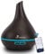 Diffuserlove 500ML diffuser Aroma diffuser Ultraschall Luftbefeuchter Trag usor Cool Mist Humidifier mit 7 Farben LED und Auto-Abschaltung Fernbedienung Funktion,Perfekt für Office Home