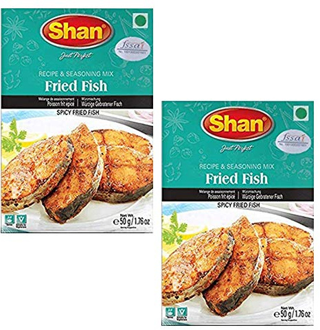 Shan Fried Fish Masala, 1.76 oz ℮ 50 g, 2 Pack