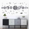 COVPAW® Wandtattoo Wandaufkleber XXL Planet im Sonnensystem Merkur Venus Mars Wandsticker Wandbild Bilder Wohnzimmer Schlafzimmer Poster Mural Home Decor