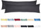 Livessa Seitenschläferkissen Bezug 40 x 145 (2er Set Kissenbezüge) - Kissenhülle mit Reißverschluss,%100 Baumwolle, Oeko-Tex Zertifiziert, atmungsaktiv, Kissenbezug für Seitenschläferkissen