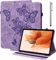 GLANDOTU Lenovo Tab M10 Plus 3rd Gen Case 10.6 inch 2022, Fold Stand Function Cover, Butterfly Folio Flip PU Leather Tablet Case for Lenovo Tab M10 Plus 3rd Gen (with Stylus pen) 【Purple】