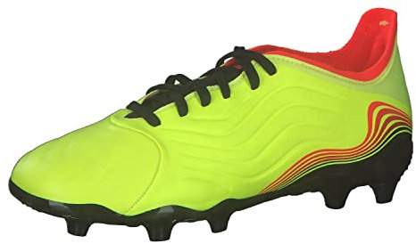 Adidas COPA Sense.1 FG J Sneaker, Team solar Yellow/solar red/core Black, 38 EU