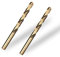 Meccion HSS Cobalt Jobber Drill Bit 2pcs 9.5mm Twist Drill Bit for Drilling Stainless Steel and Metal