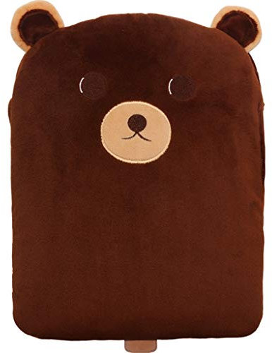 SKUZA Borsa dell'Acqua Calda, Borraccia Ricaricabile dell'Acqua Calda con Coperchio Scaldamani Borsa elettrica Portatile for l'acqua Calda Regalo for la Fidanzata (Color : B) (Color : A)