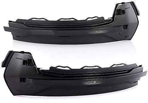 LIGHTDELUX LED Spiegelblinker Seitenblinker Blinkleuchte Dynamisch Links Rechts ohne Fehlermeldung kompatibel mit Audi V-17080301