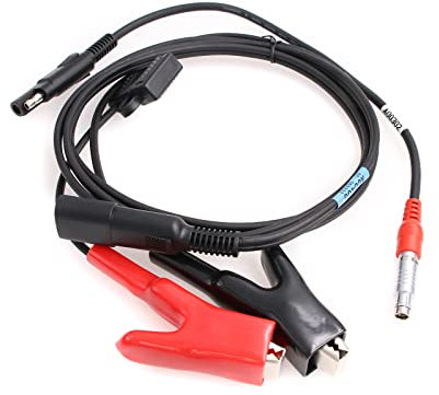 SZRMCC Récepteur GPS 12 V DC Câble d'alimentation de données pour GPS Top-con GB500 GB1000 HiPer V GB Plus GR-3 GR-5 (A00400+A00302)