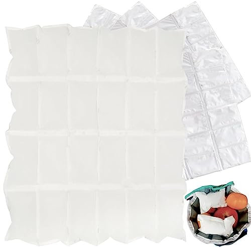 Eisbeutel für Kühler, Trockeneis für Kühlboxen und Versand von Tiefkühlkost, Langlebige Kühlakkus zum, Camping, Kühlen, Schule