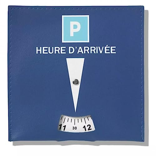 Idée pro mobilité Parkscheibe aus PVC (15 x 15 cm), entspricht den französischen Normen
