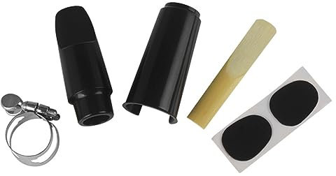 2023 Altsaxophon Mundstück, Klarinette Mundstück Blattschraube mit verstellbaren Schrauben Bb Klarinette Blattschraube