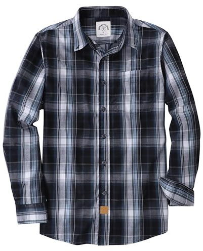 Dubinik®Chemise Homme Chemise Carreaux Homme Casual Poche Leger Doux Regular Classiques Chemise Homme Manches Longues
