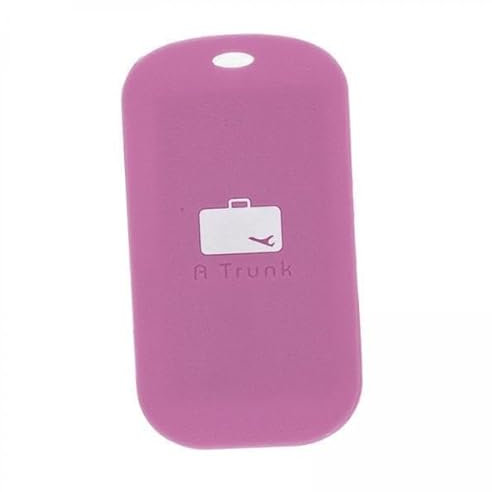 Ronyme 2X Tragbare Gepäckanhänger Gepäck Namensschilder Koffer Adressetikett für Koffergepäck