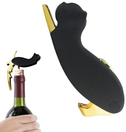Ouvre-bouteille de vin, tire-bouchon, décapsuleur en forme de chat, tire-bouchon de vin, en acier inoxydable, tire-bouchon de vin, tire-bouchon de vin, décapsuleur pour anniversaire, cuisine, bar