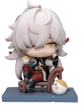 VEGAWIWI Anime Figrue, 3 Zoll Cute HSR Official Time of Departure Series PVC Figur, Collectable Anime Figure for Birthday Gifts (JingYuan)