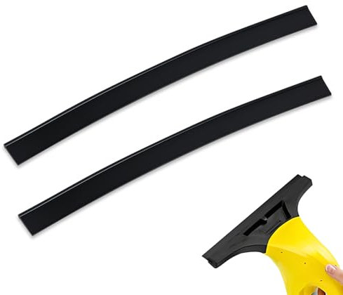 2 piezas de labios de goma de repuesto para cuchillas de aspiradora de ventana Karcher grandes de 280 mm profesional de repuesto de goma compatibles con WV1 WV2 WV5 WV50 WV55 WV60 WV75
