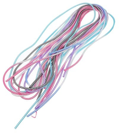 Angoily 8pcs Data Cable Protection Rope Wire Sleeve Cable Management Sleeve Wire Hider for Data Line Organizer