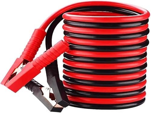 Nsswl 4M Extra Long Jump Leads for Car Heavy Duty Jump Start Cables,1500A Battery Booster Cables for Petrol and Diesel Car, Vans,Truck