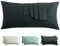 RUIKASI Kissenbezug 40 x 80 Baumwolle 2er Set - Kopfkissenbezug 40x80 Grau mit Reißverschluss Bezug für Kissen 40x80cm Anthrazit, Cotton Pillow Cover Pillowcase