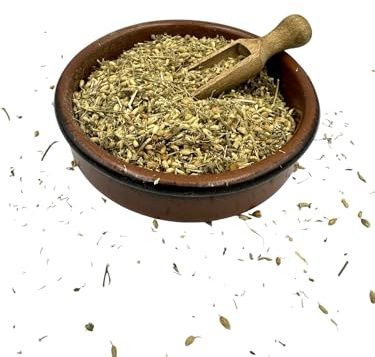 Yarrow Dried Flowers Loose Herb Tea 20g - 4.9kg - Achillea Millefolium L. (200 Grams)