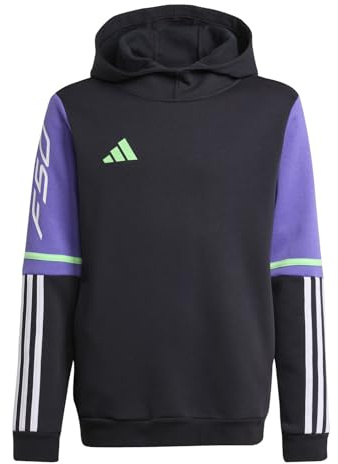 adidas Kids F50 Training Hoodie Juniors Long Sleeve Cotton