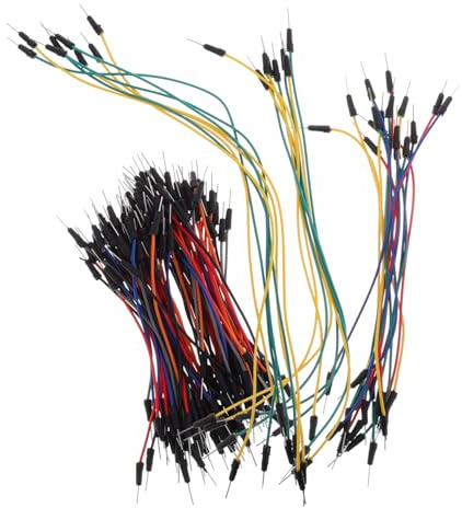 Mikinona 130pcs Male to Female Breadboard Jumper Wires Kit Electronic Wire for Breadboard Power Supply Module Jumper Cables for Diy Projects