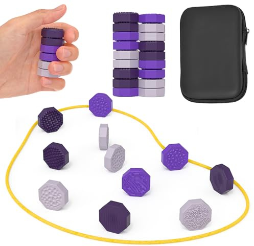 Juego de ajedrez magnético, 2,6 × 2,6 cm, 18 figuras de ajedrez de silicona + cuerda, resistente al calor y al frío, adherencia magnética, ajedrez magnético, textura elevada, adecuado para camping y
