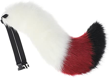 HVRFJXI Anime Tail Niedliches Plüsch Ohr Stirnband Halloween Kostüm Cosplay Zubehör Schön – Dekorationen – Niedlich – Ohr Stirnband Schön – Anime Biest für Halloween Party