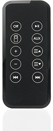 Télécommande à boutons pour système de musique numérique 31010-0100 Bose SoundDock Series 2 3 II III portable avec batterie CR2025 en silicone