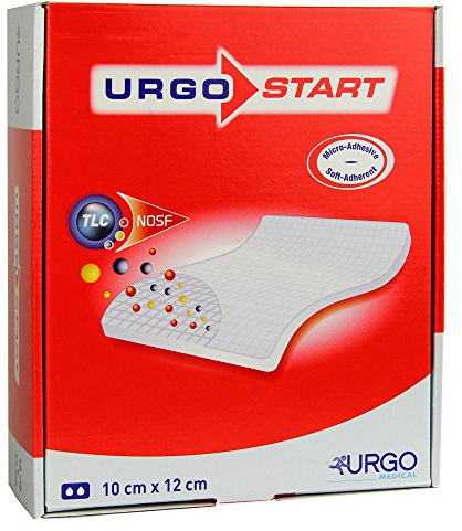 URGOSTART 10x12 cm Schaumstoffwundverband 10 Stück