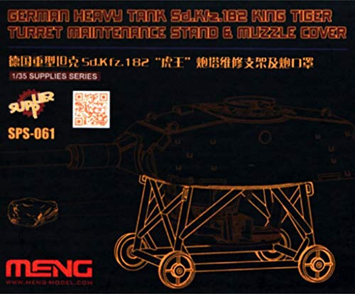 Meng Model 1:35 - Sd.Kfz.182 King Tiger Stand & Cover