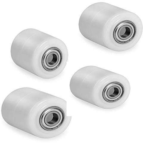 4 STK. Polyamid/Nylon Hubwagen Rolle 85 x 70 mm Bohrung 20 Fördertechnik