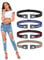 SWAUSWAUK Gürtel ohne Schnalle x 4pcs - Schnallenfreier Gürtel Damen Herren, Elastischer Gürtel ohne Schnalle