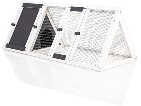 Rabbit Hutch Hide Rabbit Run Guinea Pig House by Cozy Pet 34 Models Ferret Cage Rabbit Hutches in Grey RH05GR