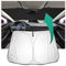 YEE PIN CX30 Parasol compatible con Mazda CX-30 2019-2022 2023 Parasol para coche, plegable, protección solar para el parabrisas del coche, protección contra el polvo UV