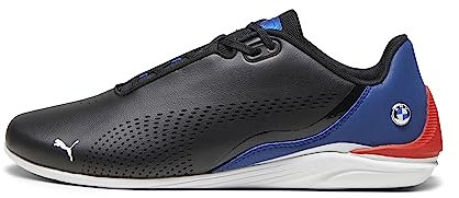PUMA Unisex BMW MMS Drift Cat Decima Sneaker, Black Pro Blue, 38 EU