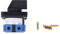 Deosdum Interrupteur rotatif 2 positions AC 660 V 20 A 2 positions 4 bornes de type de verrouillage Interrupteur de commande Charles Rotatif Marche/Arrêt