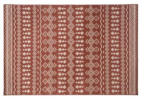 Atmosphera - Tapis extérieur et intérieur - Rose Terracotta - 120x160 cm