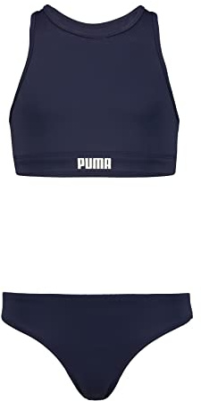 Puma Mixte Enfant Bikini Set Maillot De Bain, Bleu Marine, 116 EU